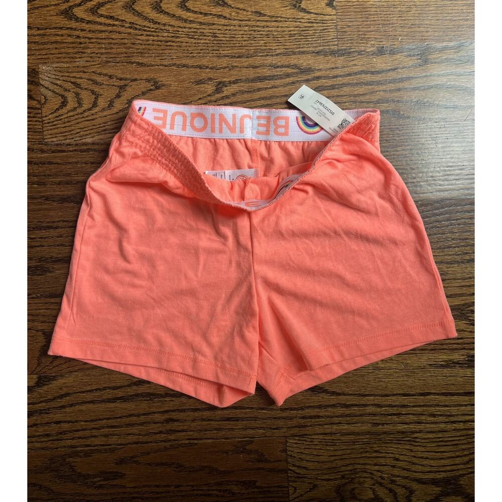 Wonder Nation Be Unique Girls Shorts Sz. M (7/8) Orange NWT